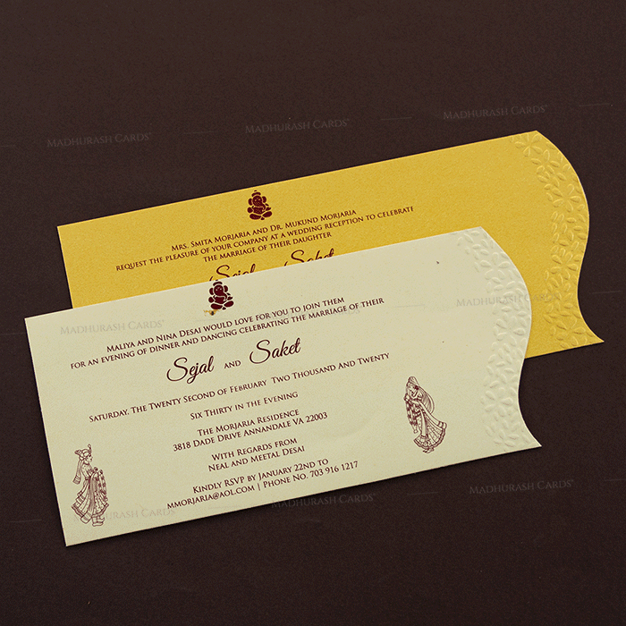 Sikh Wedding Cards - SWC-4091I - 4