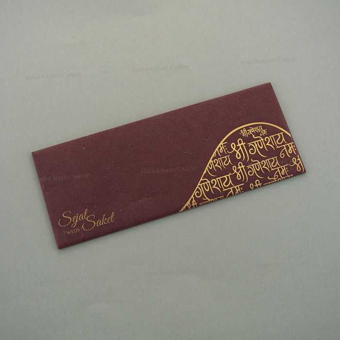 Hindu Wedding Cards - HWC-7126 - 3