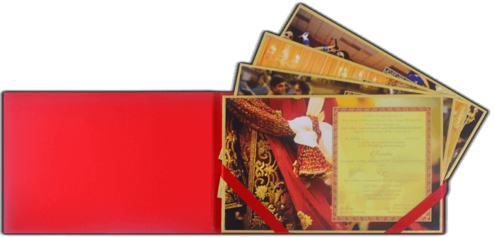 Custom Wedding Cards - CZC-8742 - 5
