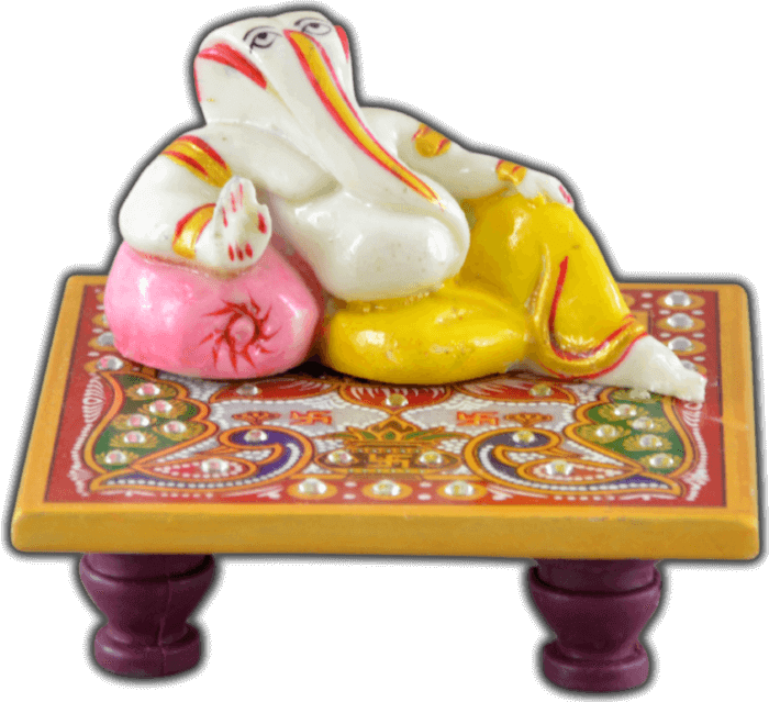 test Traditional & Marble Gifts - MG-Marble dust masand Ganesh ring choki