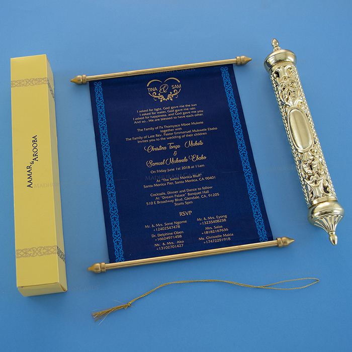 Royal Scroll Invitations - SC-6009 - 3