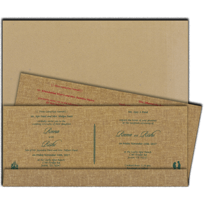 Sikh Wedding Cards - SWC-17256S - 3