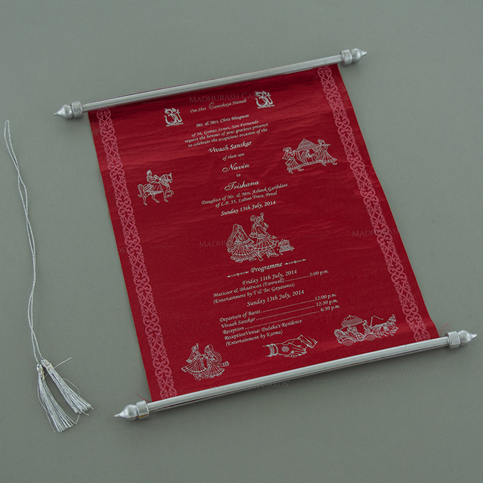 Royal Scroll Invitations - SC-6012 - 4
