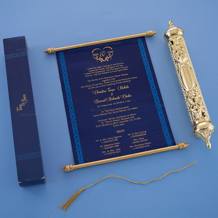 Royal Scroll Invitations - SC-6013 - 3