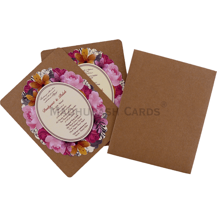 Custom Wedding Cards - CZC-9531 - 3