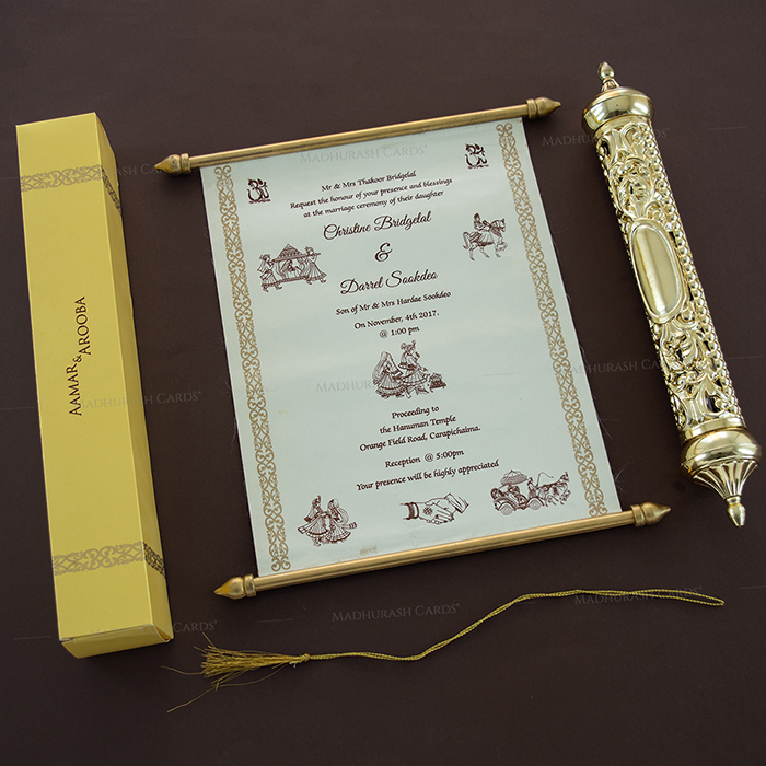 Royal Scroll Invitations - SC-6004 - 3