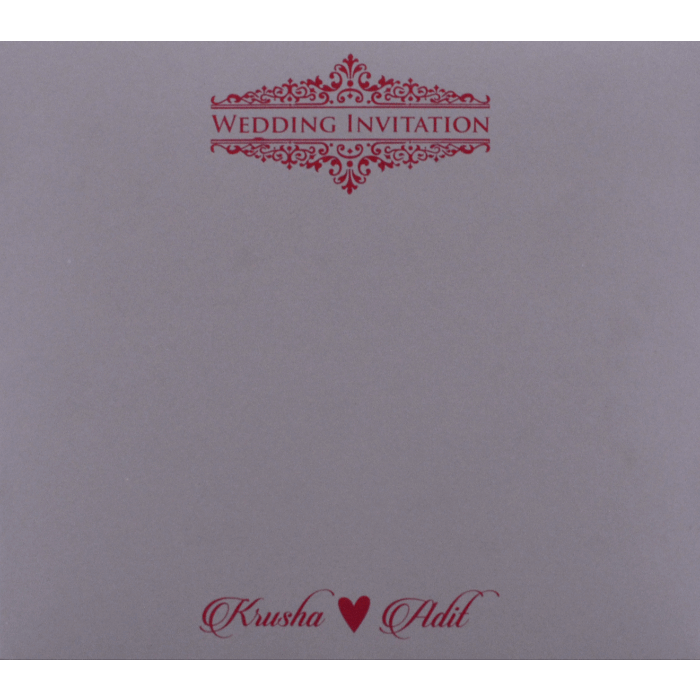 Custom Wedding Cards - CZC-9098 - 4