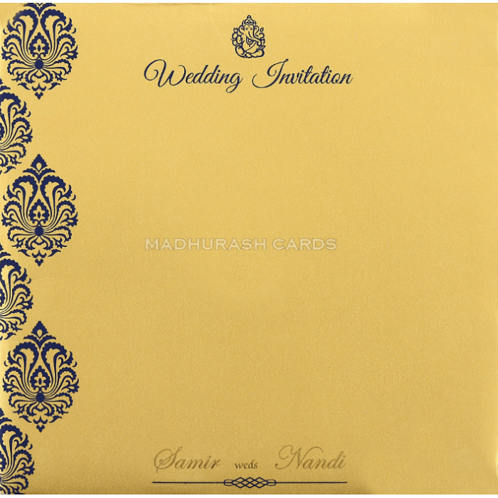 Custom Wedding Cards - CZC-9458 - 3