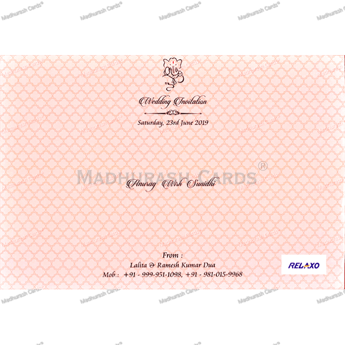 Luxury Wedding Cards - LWC-17 - 3