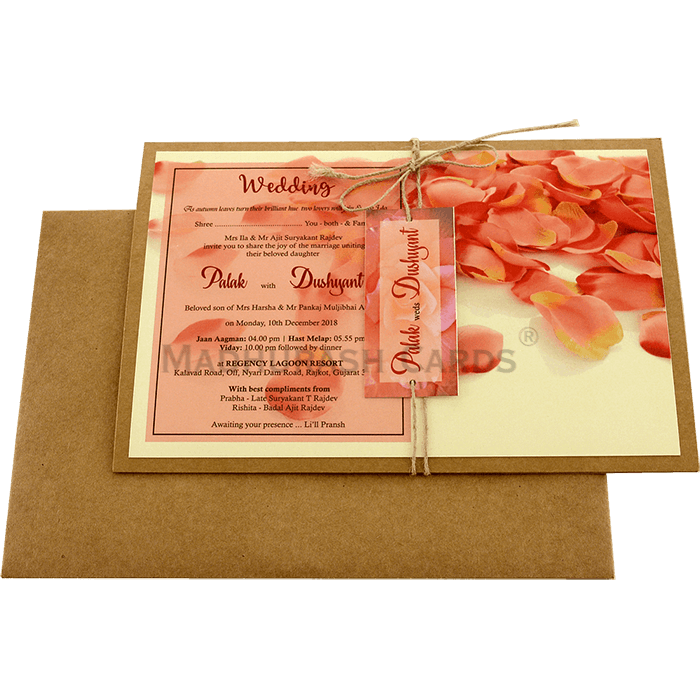 Custom Wedding Cards - CZC-8947 - 3
