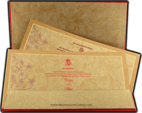 Fabric Wedding Cards - FWI-7020 - 4