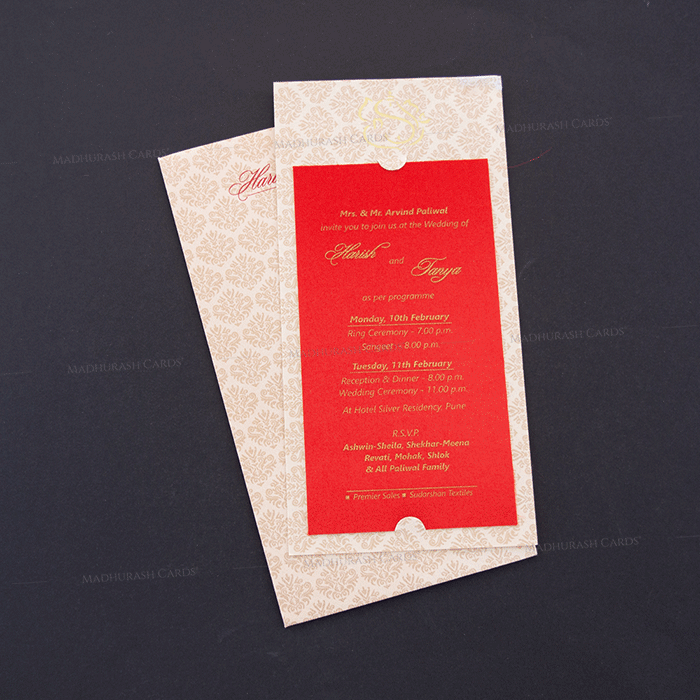 Thread Ceremony Invites - TCI-19764 - 2
