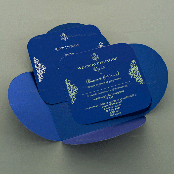 Designer Wedding Cards - DWC-7110 - 4