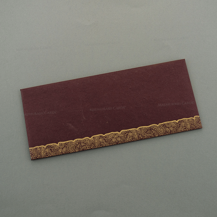 Hindu Wedding Cards - HWC-7168 - 3