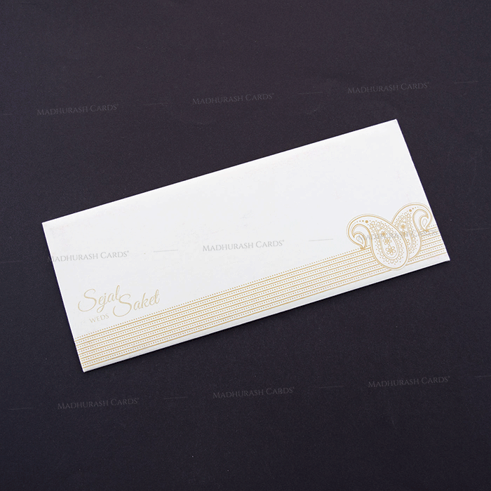 Designer Wedding Cards - DWC-7606 - 3