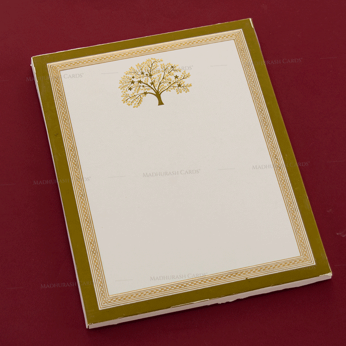 Muslim Wedding Cards - MWC-19055 - 3