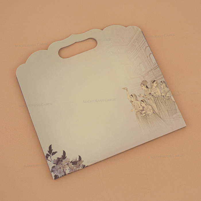 Designer Wedding Cards - DWC-19083 - 3