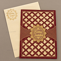 Muslim Wedding Cards - MWC-19256