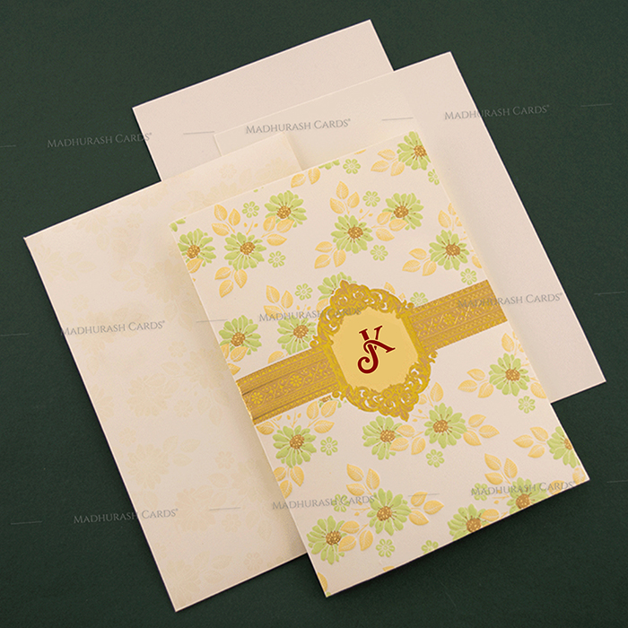 Designer Wedding Cards - DWC-19178I - 2
