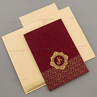 Designer Wedding Cards - DWC-19202I