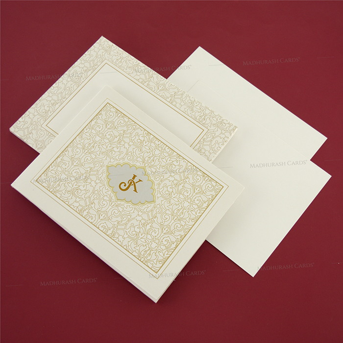 Designer Wedding Cards - DWC-19050A - 2