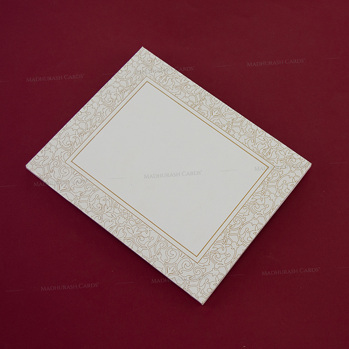 Designer Wedding Cards - DWC-19050A - 3