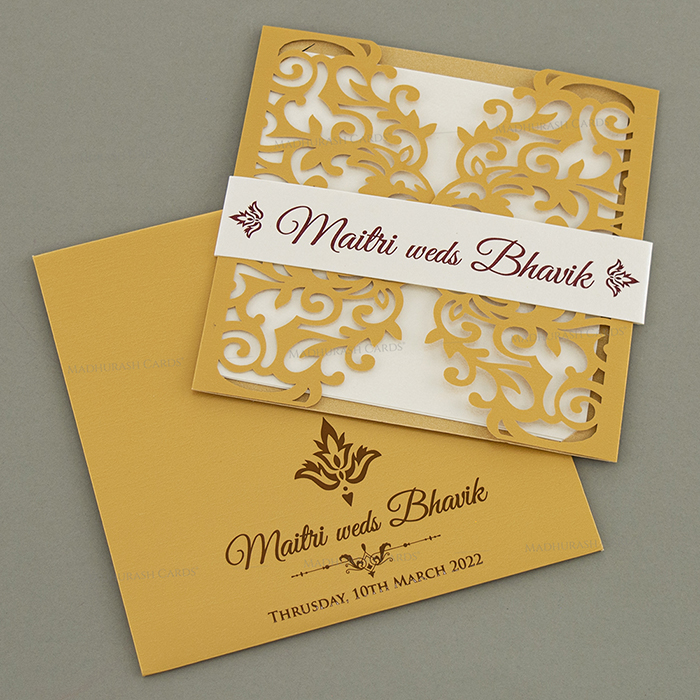 Fabulous Wedding Cards - FMC-MLV-446Gold - 2