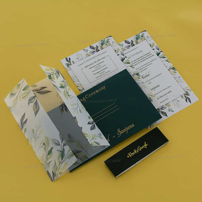 Designer Wedding Cards - DWC-9497 - 3