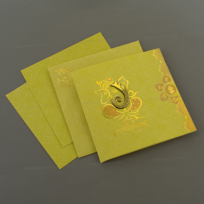 Hindu Wedding Cards - HWC-19166 - 3