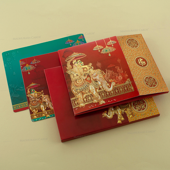 Hindu Wedding Cards - HWC-20062 - 2