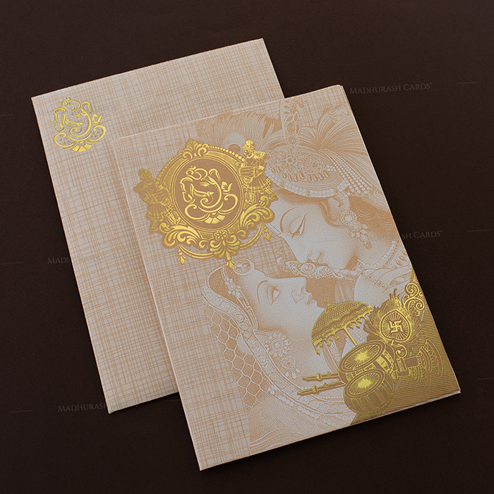 Designer Wedding Cards - DWC-20175 - 2