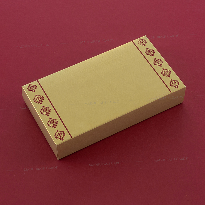 Boxed Scroll Cards - SC-6050Gold - 4