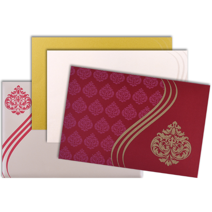 Custom Wedding Cards - CZC-9027RC - 4