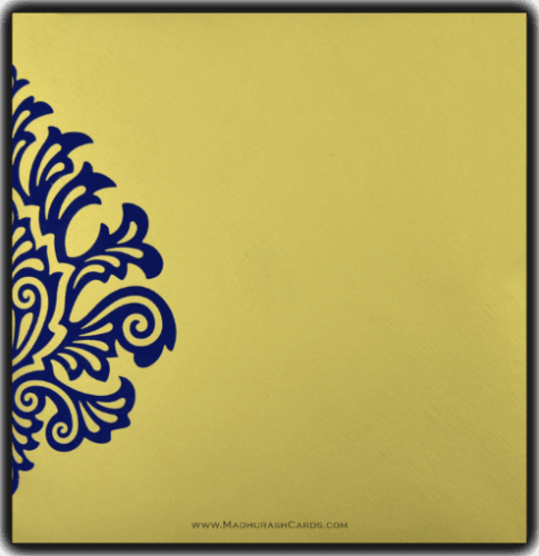 Sikh Wedding Cards - SWC-9081BG - 3