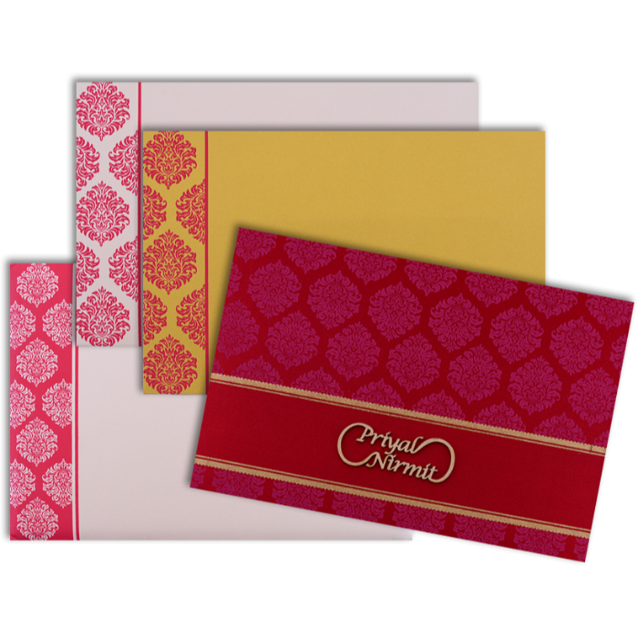 Custom Wedding Cards - CZC-9035RC - 4