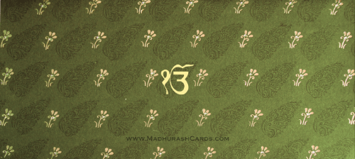 Sikh Wedding Cards - SWC-4121S - 2
