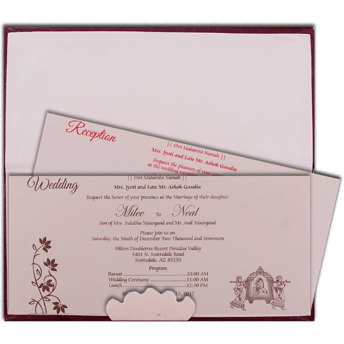 Sikh Wedding Cards - SWC-14108S - 3