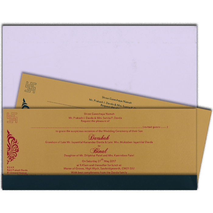 Christian Wedding Cards - CWI-15117 - 3