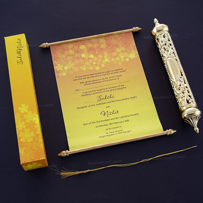 Royal Scroll Invitations - SC-6030 - 3