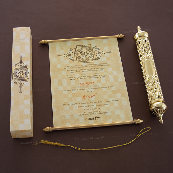 Royal Scroll Invitations - SC-6033 - 3