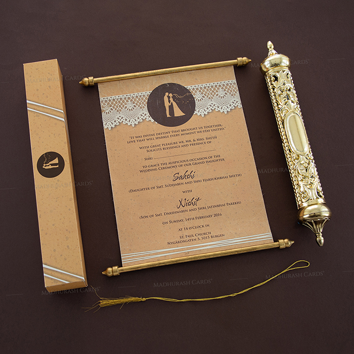Royal Scroll Invitations - SC-6034 - 3