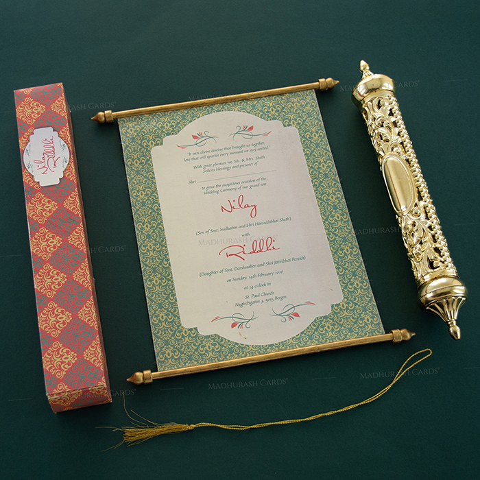 Royal Scroll Invitations - SC-6037 - 3
