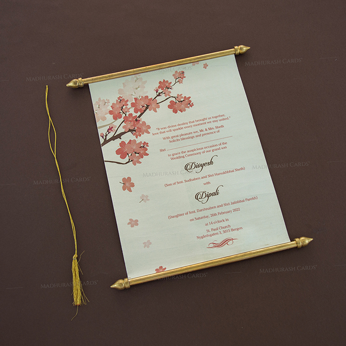 Royal Scroll Invitations - SC-6038 - 4